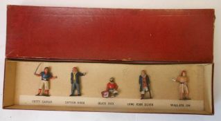 Reynolds, H R Products, a rare set 'Pirates of Fact & Fiction: includes Cutty Carver, Captain Hook,