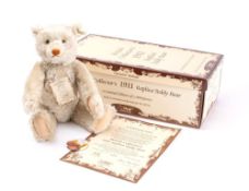 A Steiff British Collectors replica 1911 Teddy bear: No.