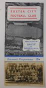 Of Exeter City Football Club interest : a souvenir programme for the 1969 F.