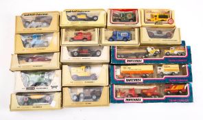Three matchbox 'Team Convoy' diecast sets,