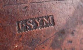 An 18th century fielding plane by John Sym, London,: stamped 'I.