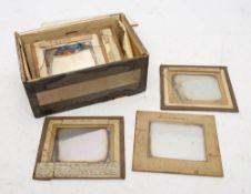 A group of seven 19th daguerreotype landscapes: with manuscript titles,.