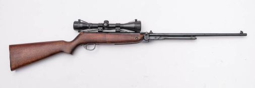 A Webley mark 3 underlever air rifle: 5.