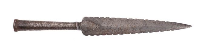 A 19th century spear head possibly European,