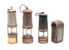 A Cambrian type miner's lamp by E Thomas & Williams Ltd, Aberdeen, No.