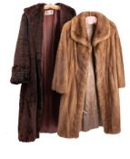 Two mid 20th century lady's fur coats: one by International Furs Company,