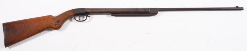 A Diana .177 calibre break barrel air rifle: with semi pistol stock.