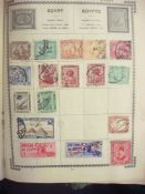 An accumulation of stamps in five albums and loose: including Great Britain from 1840 1d.