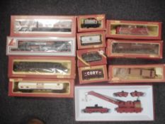 Hornby Railways and others, a collection of assorted rolling stock: includes Breakdown Crane,
