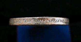 An Edwardian Bronze Royal Life Saving Society Medallion to 'AA Searle, Mar.