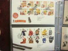 A collection of Great British mainly decimal first day covers in eleven albums with issues to 2012,