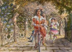 Graham Oakley [b.1929]- Once Upon a Time, A Prince's Fantastic Journey, p.15, 'Super ... Fantastic..