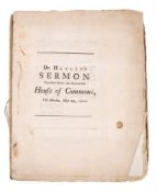 SERMONS : A Collection of six early 18th century sermons * Chichester interest