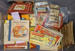 BLYTON, Enid ... A collection of 8 Children's Strip Books including 'Mary Mouse' by Enid Blyton.