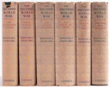 CHURCHILL, Winston S - The Second World War : 6 vol. set, org.