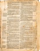 BIBLE : 'Breeches Bible' with the Whole Booke of Psalmes.