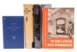 (ANON) The King's African Rifles in Madagascar : well illustrated. Org. pictorial wrappers. 8vo. n.