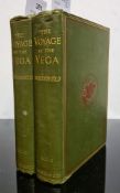 NORDENSKIOLD, A. E - The Voyage of the Vega Round Asia and Europe : 2 vols, illust, inc. 10 maps.