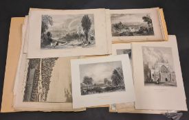 DEVON : a collection of loose maps, views, engravings from a number of different sources inc.