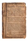 CULPEPER, Nich. - The English Physician Enlarged: Disbound. small 8vo.
