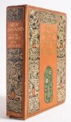 WRIGHT F.and W & REEVES, William Pember - New Zealand : folding map, 75 colour plates, org.