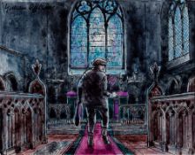 Graham Oakley [b.1929]- The Church Mouse, p.21, 23, 26, '...something very fishy was going on.