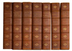 BRONTE, Charlotte - The Life and Works : Haworth Edition. 7 volume set. Half calf some signs of use.