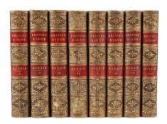 MORRIS, F. O - A History of British Birds : 8 vol.