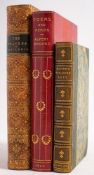 BINDINGS : Milton's Paradise Lost - half green morocco, 8vo, Bell & Sons, 1882.