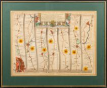 OGILBY, John - The Roads from London to Buckingham. Continued to Banbury ....