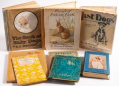 DETMOLD, E. J : (Illustrator) The Book of Baby Dogs. 19 colour plates.