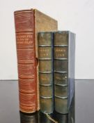 HOLLAND, H. S & ROCKSTRO, W./ S. - Memoir of Madame Jenny Lind-Goldschmidt ... : 2 vols. Half calf.