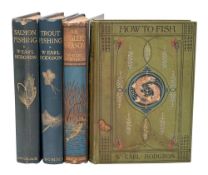 HODGSON, W. Earl - Trout Fishing : frontispiece, 6 colour plates of flies.