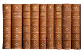 DICKENS, Charles : Works -16 volumes. Half calf. 8vo. Chapman & Hall. n.d.