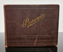PHOTOGRAPH ALBUM CORNWALL: Titled 