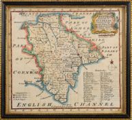 MORDEN Robert - Gloucester Shire : uncoloured map. 410 x 340 mm, f & g, c1695.