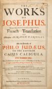 JOSEPHUS, Flavius - The Works : With great diligence revised and amended,