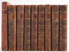 PLUTARCH'S Lives : With notes historical and critical From M. Dacier. 8 volume set, cont.