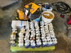Pallet of Miscellaneous, Unitex Pro-Poxy 300, Ultrabond 1300 Doweling Epoxy, Simpson ET-HP Epoxy Anc