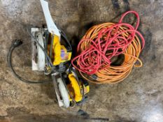 (2) DeWalt DWE575, 7 1/4