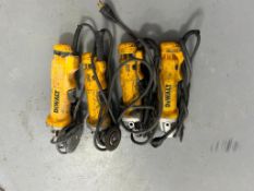 4) DeWalt DWE402, 4 1/2