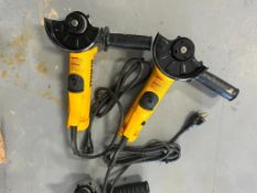 (2) DeWalt DWE402N 4 1/2