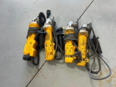 (4) DeWalt DWE402N, 4 1/2