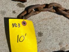 10' Log Chain. Located in Altamont, IL
