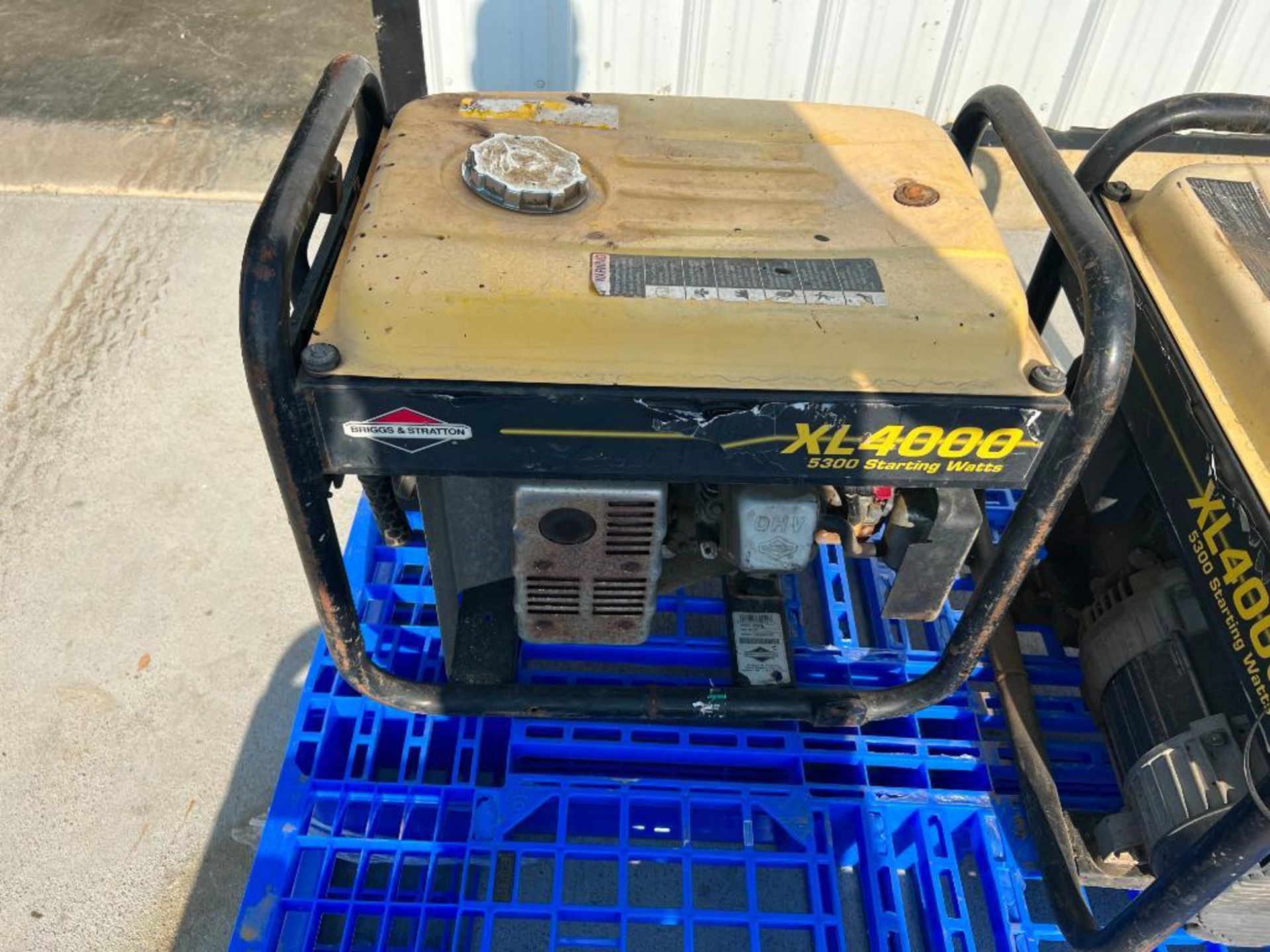 Briggs & Stratton XL4000 Generator, 5300 Starting Watts, #7. Located in Altamont, IL