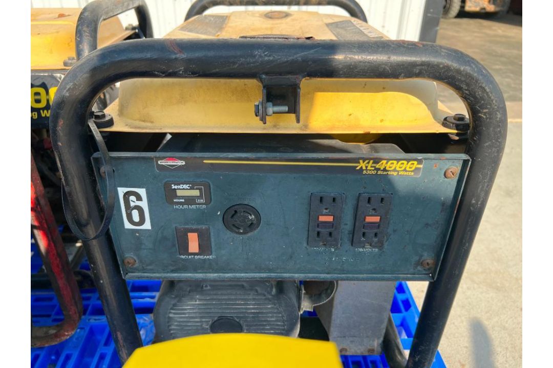 Briggs & Stratton XL4000 Generator, 5300 Starting Watts, #6. Located in Altamont, IL - Image 3 of 3