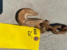 20' Log Chain. Located in Altamont, IL