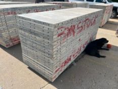 (20) 3' x 9' Wall Ties Smooth Aluminum Concrete Forms, 8