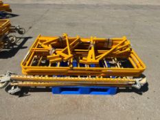 (2) 6' Bil-Jax Pro-Jax Utility Scaffold with casters & Outrigger Pkg. (4) Uprights, (4) Rails, (8) O