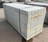 (20) 3' x 9' Reworked Wall Ties Smooth Aluminum Concrete Forms, 6